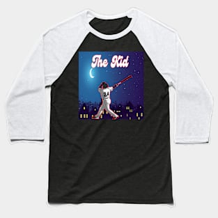 Ken Griffey Jr The Kid Basketball Legend Signature Vintage Retro 80s 90s Bootleg Baseball T-Shirt